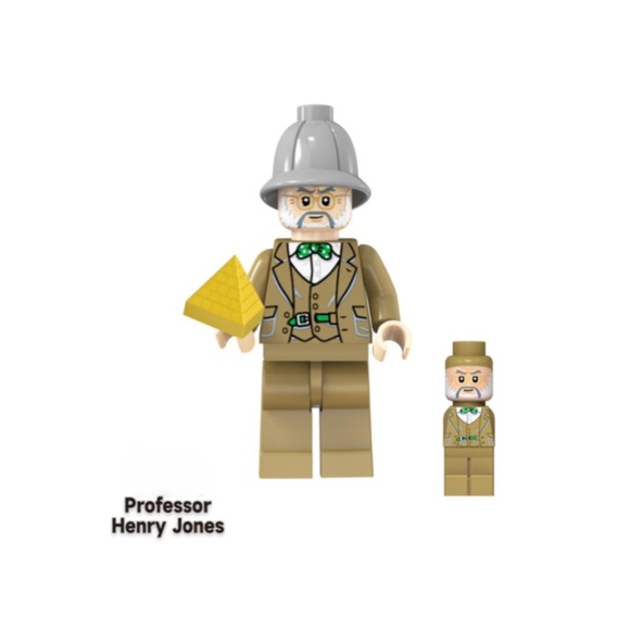 Indiana Jones 10 Minifigures Set - Custom Minifigures Building Block - Picture 3 of 10